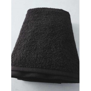 Toptan 50x90cm Siyah %100 Pamuk Havlu 